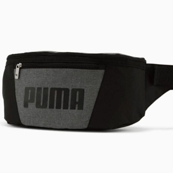 PUMA Traverse Waist Bag Gray and Black NWT - Picture 1 of 4